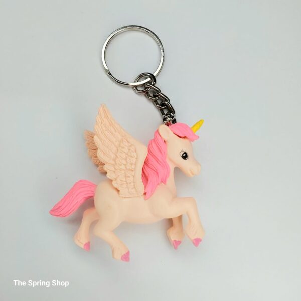 3D unicorn Keychain