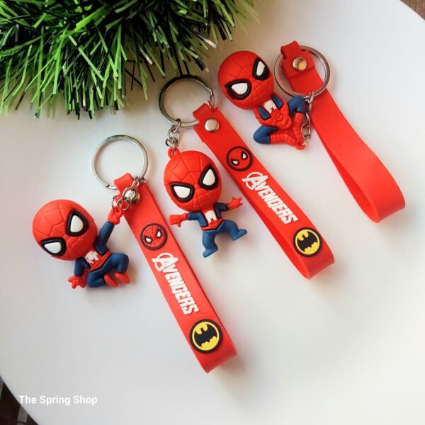 3D Spiderman Keychain