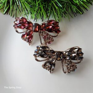 Grand Crystal Fairy Bow Center clip